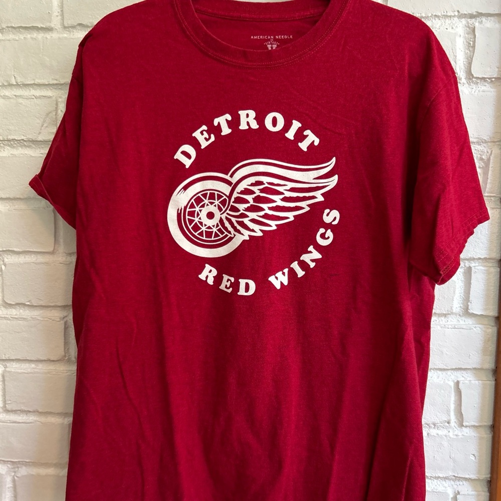 American Needle Vintage Red Hockey Tee